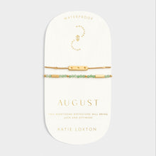 Load image into Gallery viewer, Birthstone Bracelet &#39;August&#39;