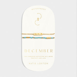 Birthstone Bracelet 'December'