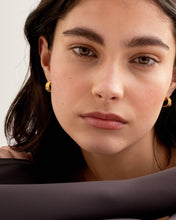 Load image into Gallery viewer, 'June' Waterproof Gold Birthstone Hoop Earrings