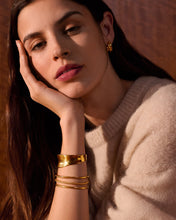 Load image into Gallery viewer, Molten Luxe Waterproof Gold Bangle