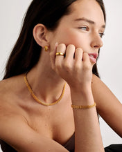 Load image into Gallery viewer, Braid Chain Waterproof Gold Necklace