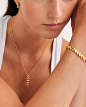 Load image into Gallery viewer, Heart Link Waterproof Gold Necklace