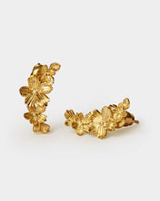 Load image into Gallery viewer, Floramour Waterproof Gold Crawler Earrings