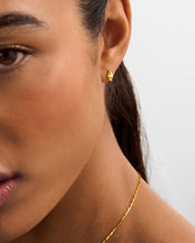 Load image into Gallery viewer, Harlequin Waterproof Gold Stud Earrings