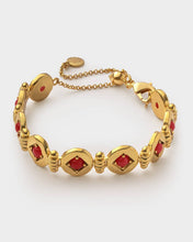 Load image into Gallery viewer, Rouge Noir Waterproof Gold Link Bracelet