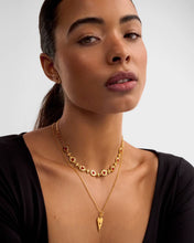 Load image into Gallery viewer, Rouge Noir Waterproof Gold Link Necklace