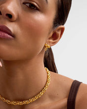 Load image into Gallery viewer, Novelle Waterproof Gold Bow Earrings