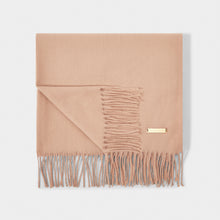 Load image into Gallery viewer, Dusky Pink Blanket Scarf