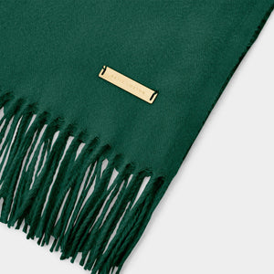 Emerald Green Blanket Scarf