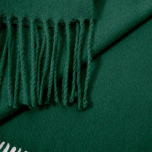 Load image into Gallery viewer, Emerald Green Blanket Scarf
