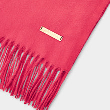 Load image into Gallery viewer, Fuchsia Pink Blanket Scarf