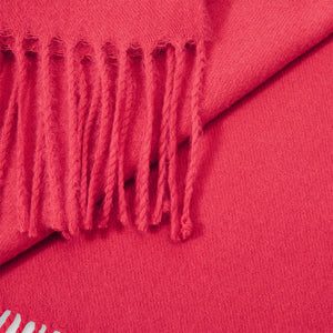 Fuchsia Pink Blanket Scarf