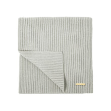 Load image into Gallery viewer, Cool Grey Knitted Scarf