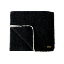 Load image into Gallery viewer, Whipstitch Scarf Black