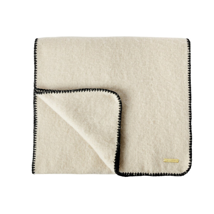 Whipstitch Scarf Cream