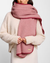 Load image into Gallery viewer, Whipstitch Scarf Pink