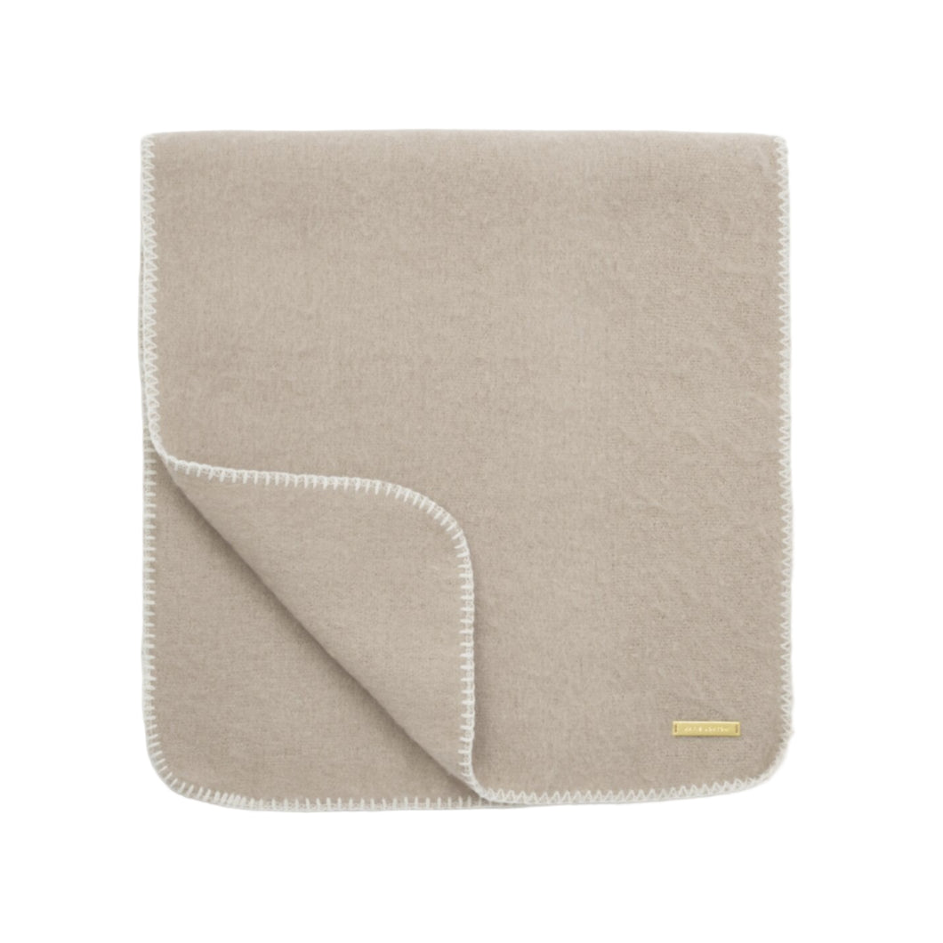 Whipstitch Scarf taupe
