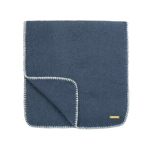 Load image into Gallery viewer, Whipstitch Scarf Blue