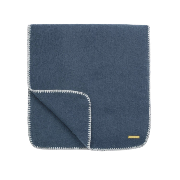 Whipstitch Scarf Blue