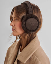 Load image into Gallery viewer, Chocolate Faux Suede Earmuffs