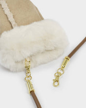 Load image into Gallery viewer, Faux Suede Mittens with Cord