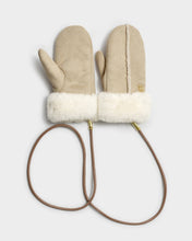 Load image into Gallery viewer, Faux Suede Mittens with Cord