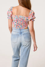 Load image into Gallery viewer, Ditsy Floral Crop Top