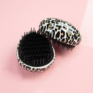 Detangling Brush in Leopard Print