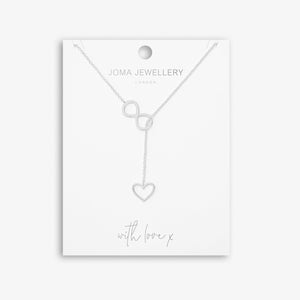 Lyra Lariats Heart Necklace