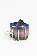 Load image into Gallery viewer, Jewel Lurex Stripe Bag Strap
