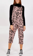 Load image into Gallery viewer, Leopard Dungarees