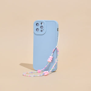 Pastel Bears Beaded Phone Strap