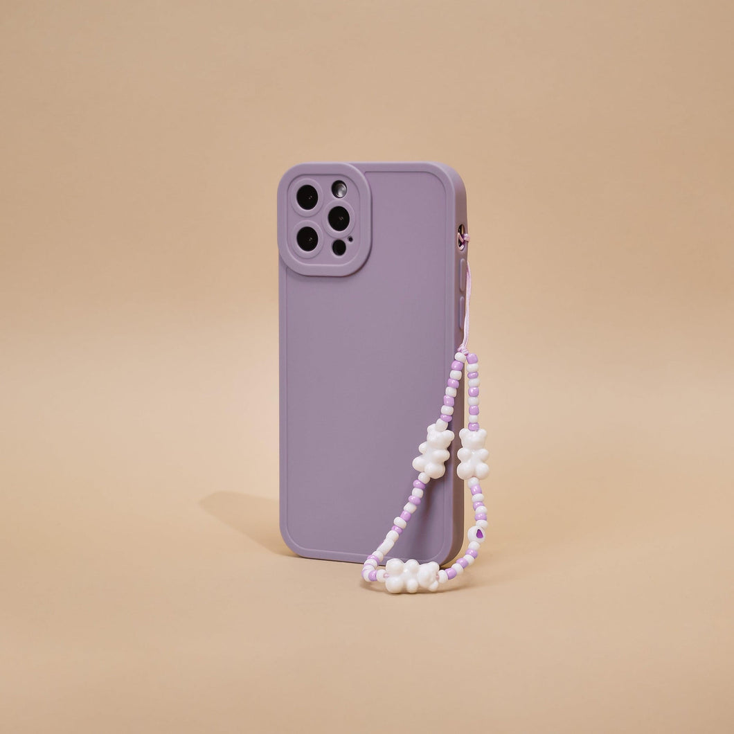 Lilac Bears Phone Strap