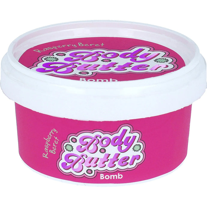Raspberry Beret Body Butter With Shimmer