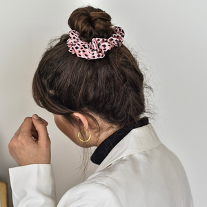 Rose Spot Scrunchie