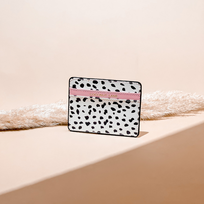 Monochrome Spot Card Holder