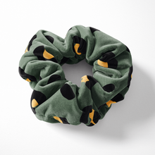 Load image into Gallery viewer, Khaki Leopard Scrunchie