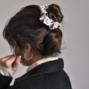 Nude Abstract Scrunchie