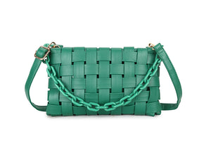 Green Woven Bag