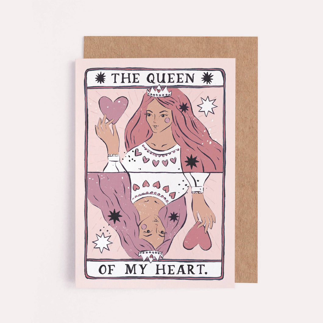 Queen of My Heart Card | Love Card | Anniversary Card