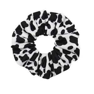 Cow Print Scrunchie