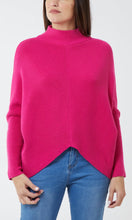 Load image into Gallery viewer, Bright Pink Cut Away Jumper