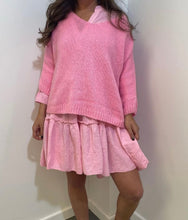Load image into Gallery viewer, Long Sleeve V Neck Mohair Jumper