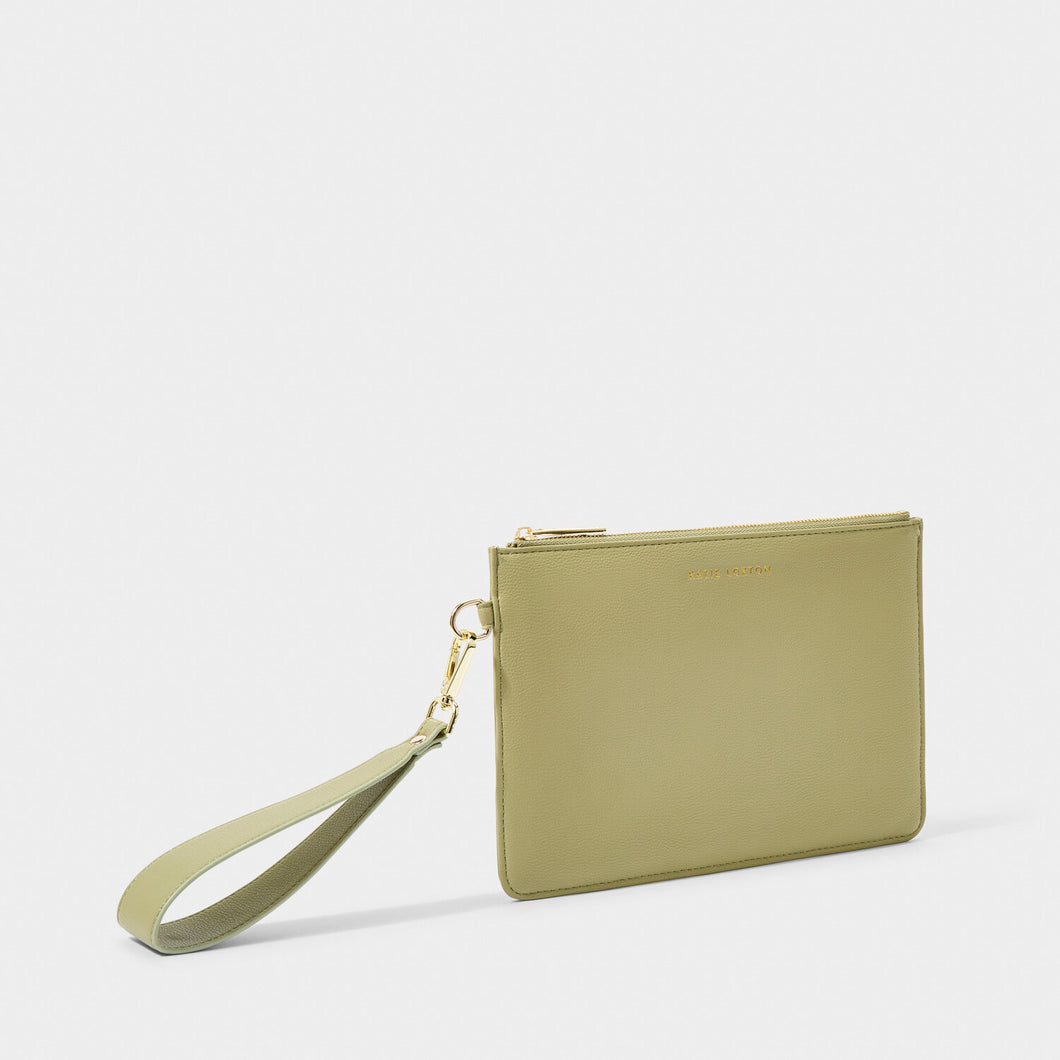 Olive Zana Wristlet Pouch