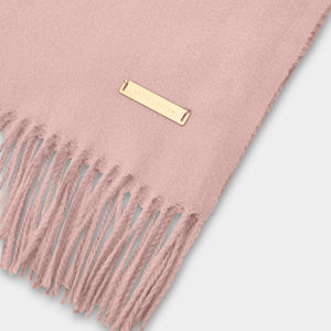 Pink Blanket Scarf