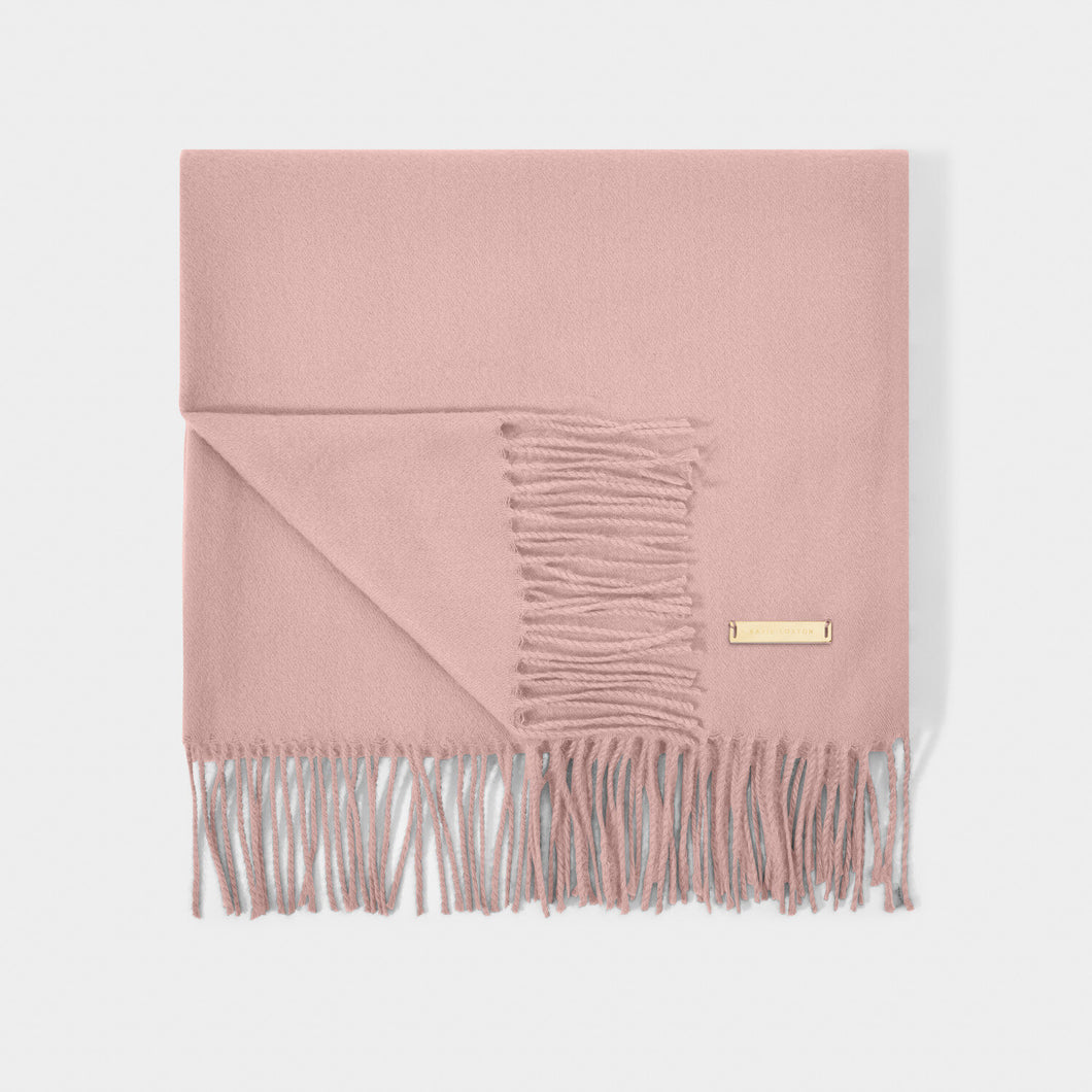 Pink Blanket Scarf