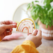 Load image into Gallery viewer, Rainbow Ceramic Earring Holder