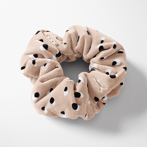 Pink Spot Scrunchie