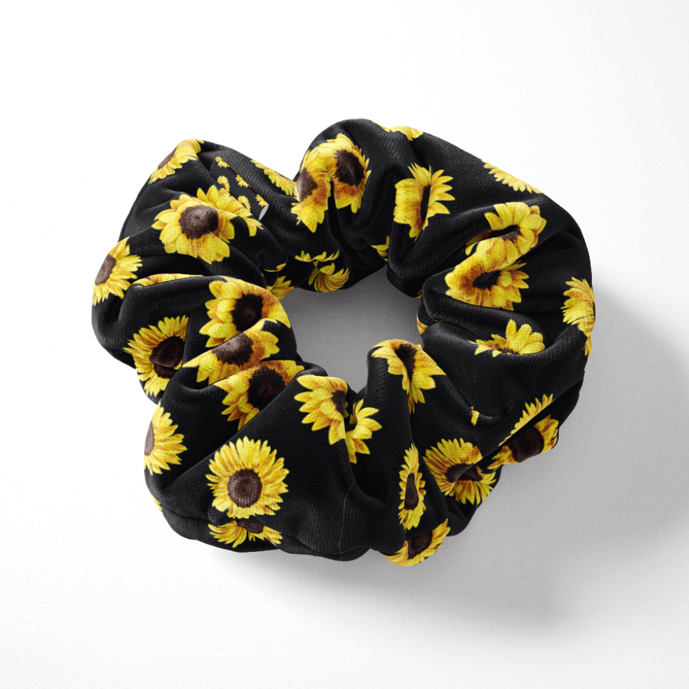 Sunflower Scrunchie